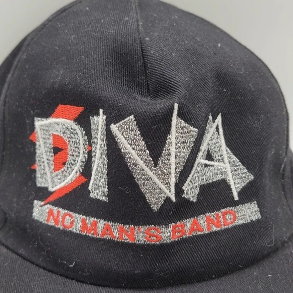 Vintage Diva No Man\'s Band Adjustable Hat Cap One Size Snap Back 90s
